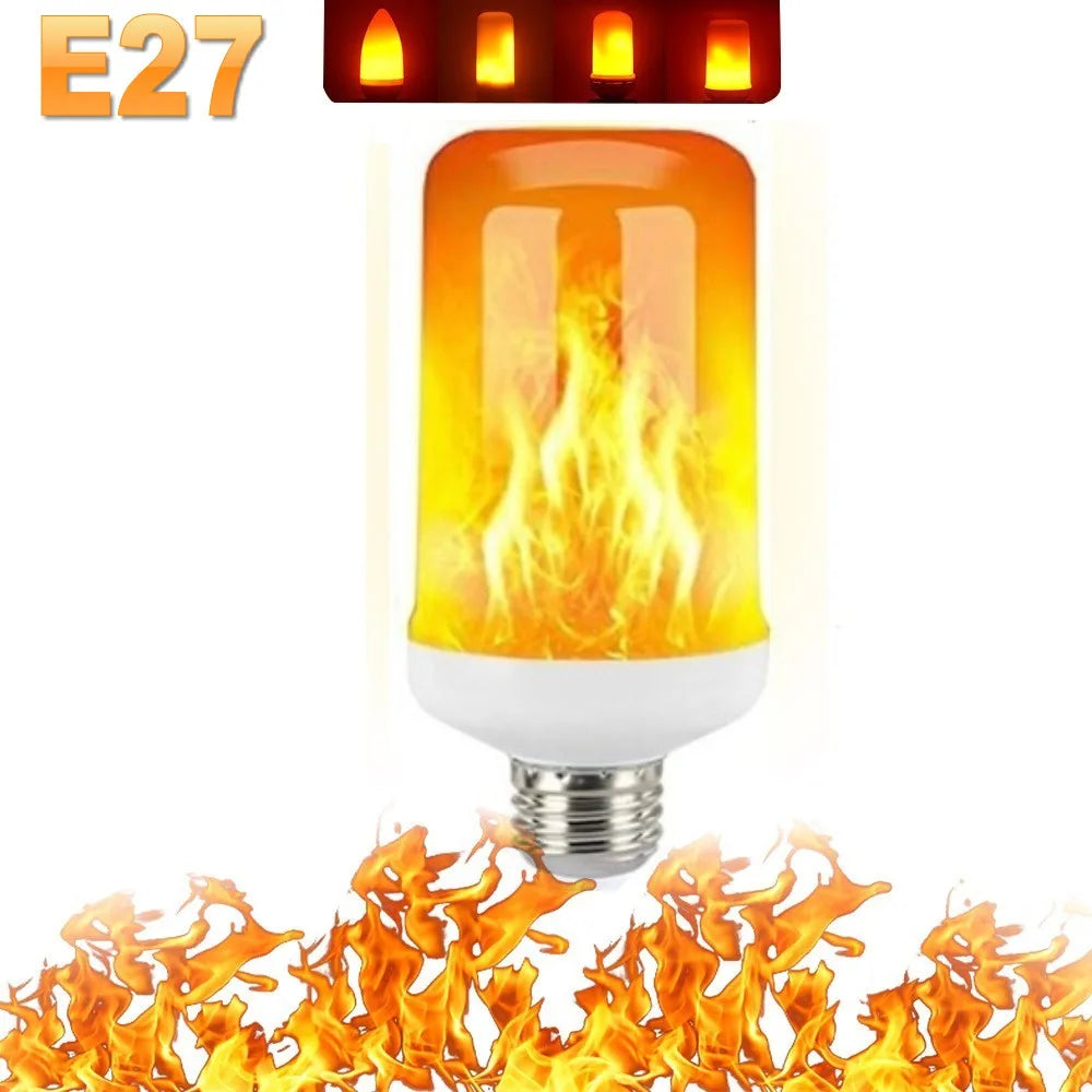 LED Flame Effect Light Bulb