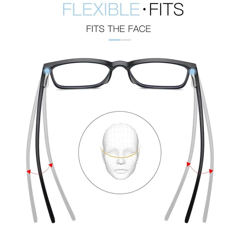 TR90 Blue Light Blocking Men's Glasses
