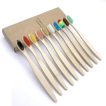 Bamboo Tooth Brush - 12 pcs pack