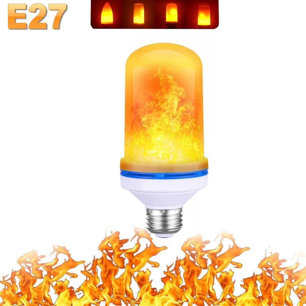 LED Flame Effect Light Bulb