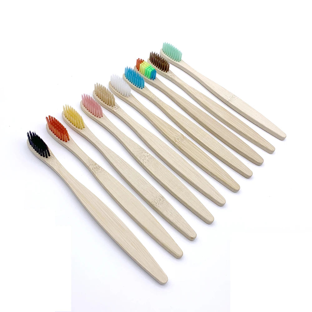 Bamboo Tooth Brush - 12 pcs pack