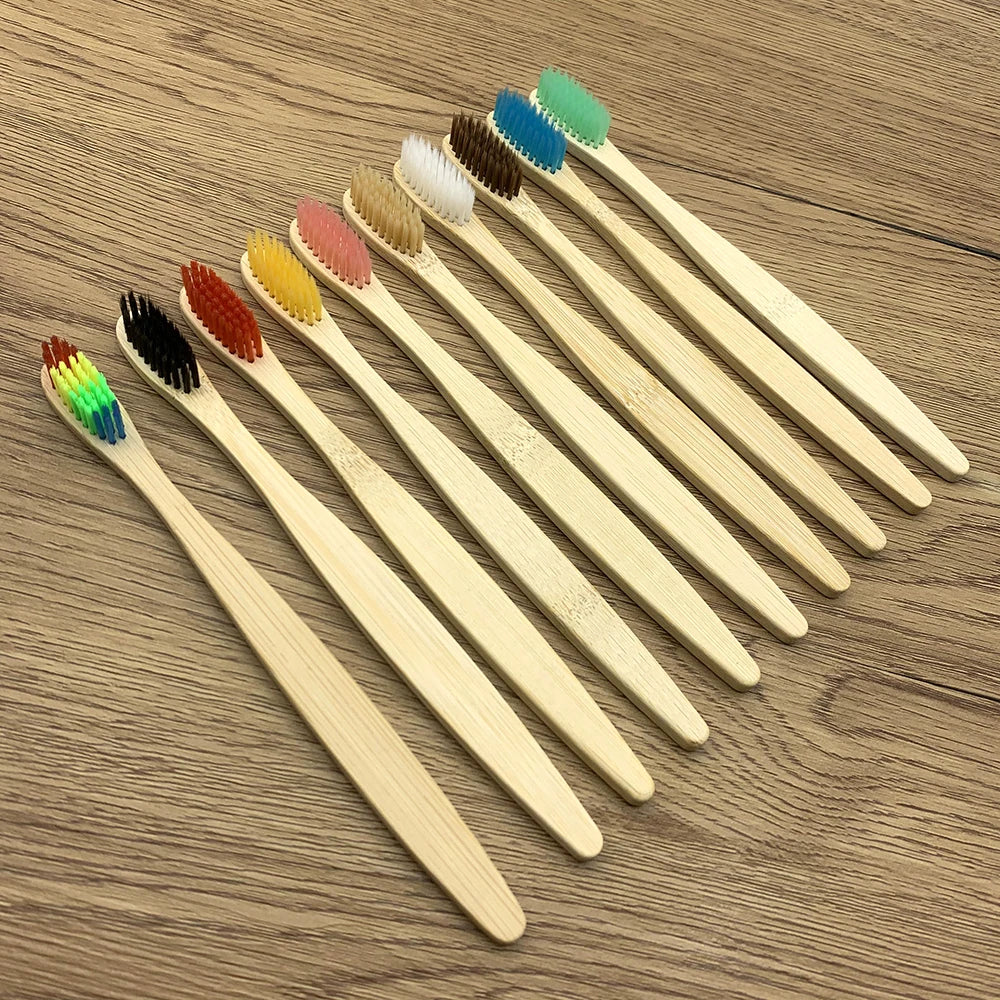 Bamboo Tooth Brush - 12 pcs pack