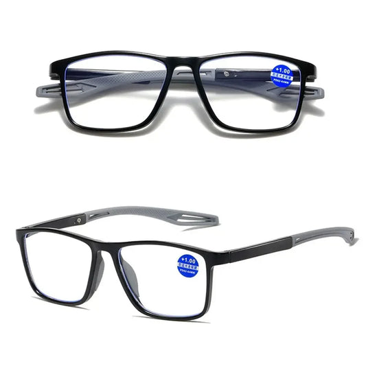Ultralight Silicone TR90 Blue Light Blocking Prescription Eyeglasses