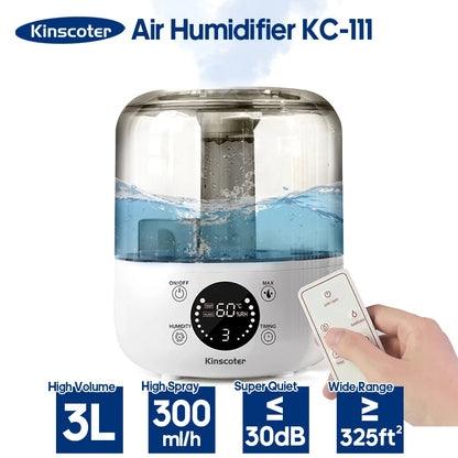 Home Air Humidifier (3-5 Liters)