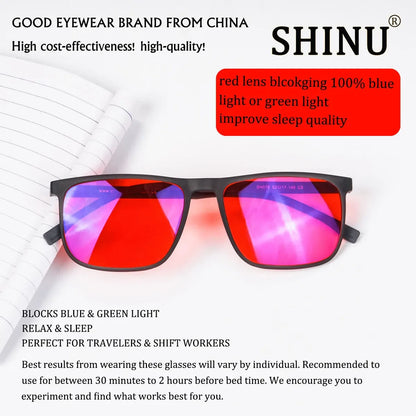 Anti Blue Light Glasses - Square Frame