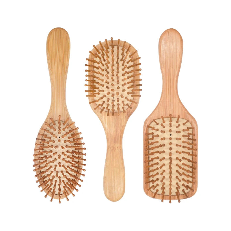 Premium Wooden Bamboo Hair Brush