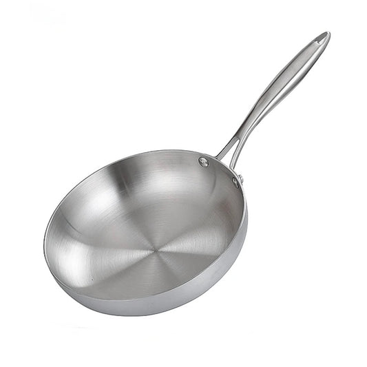 Non Stick Stainless Steel Frying Pan - 304 Food Grade