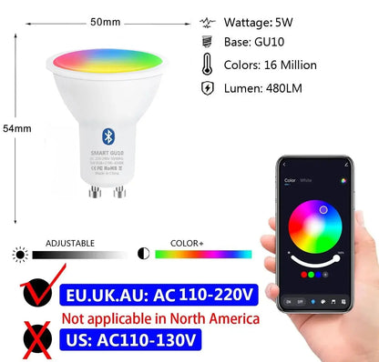 Bluetooth Smart LED Bulb (Modern Shape)