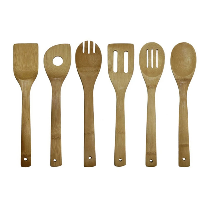 Bamboo Cooking Set - 6 pcs pack