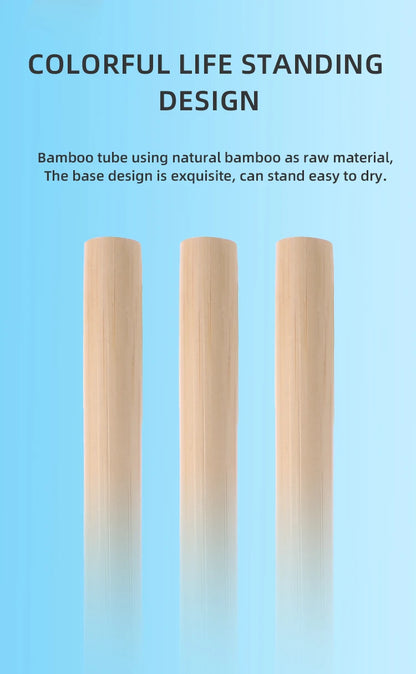 Premium Bamboo Tooth Brush - 4 pcs pack