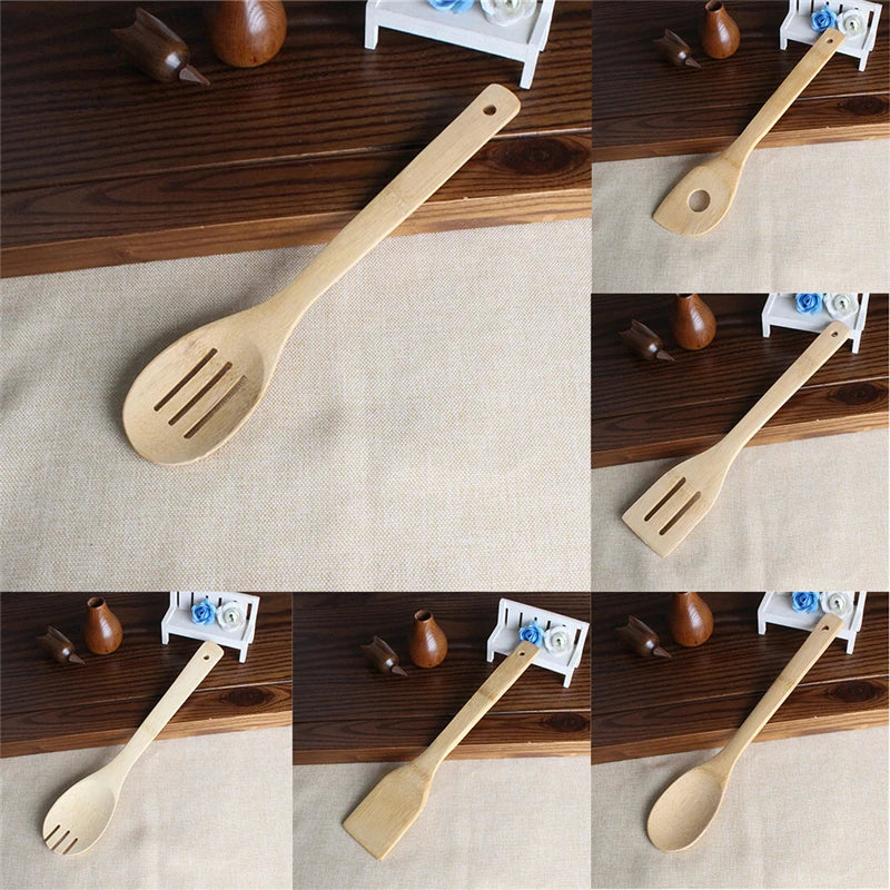 Bamboo Cooking Set - 6 pcs pack