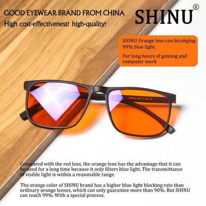 Anti Blue Light Glasses - Square Frame